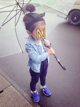 Nai.85さん（キッズ・100cm）の夏コーディネート