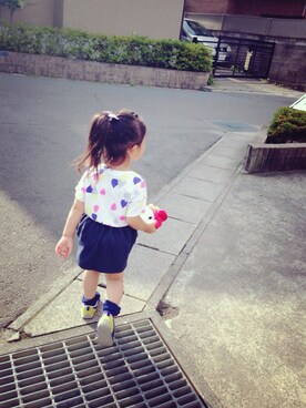 Nai.85さん（キッズ・100cm）の夏コーディネート