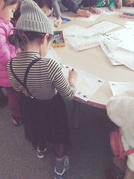 Nai.85さん（キッズ・110cm）の秋コーディネート