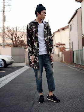 「SAINT JAMES（セントジェームス）のアイテム」を使った、tonoさん（メンズ・185cm）の春コーディネート