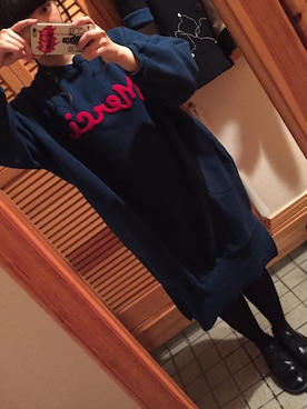 ERIKAさん（レディース・160cm）の冬コーディネート