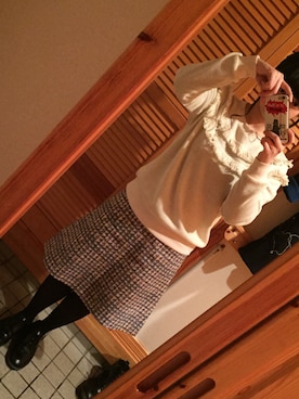 ERIKAさん（レディース・160cm）の冬コーディネート