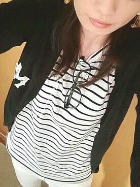 「RODEO（ロデオ）のアイテム（パンツ）」を使った、Kaoriさん（レディース・167cm）の春コーディネート