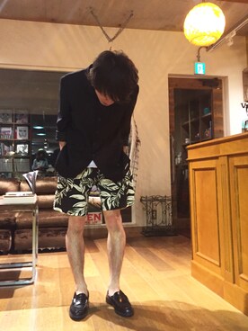「BEDWIN & THE HEARTBREAKERS」｜「アイテム（その他シューズ）」を使った、NDさん（メンズ・168cm）の春コーディネート