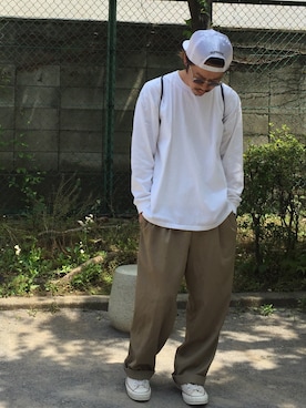 「チンピラではない」｜NDさん（メンズ・168cm）の春コーディネート