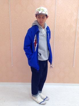 「SASQUATCHfabrix.（サスクワァッチファブリックス）のアイテム」を使った、Takuto Syutoさん（メンズ・165cm・20代）の冬コーディネート