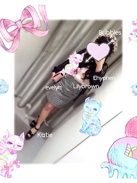 「LILY BROWN（リリーブラウン）のアイテム（キャミソール）」を使った、みるくさん（レディース・148cm）の秋コーディネート