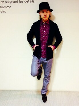 ヒロフミさん（メンズ・169cm）の冬コーディネート