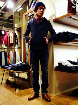 ヒロフミさん（メンズ・169cm）の冬コーディネート