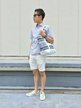 ヒロフミさん（メンズ・169cm）の夏コーディネート