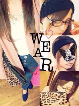 「LOWLYS FARM」｜「アイテム（シューズ）」を使った、SATOE♡さん（レディース・154cm）の春コーディネート