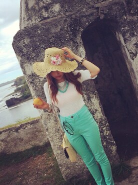 SATOE♡さん（レディース・154cm）の夏コーディネート