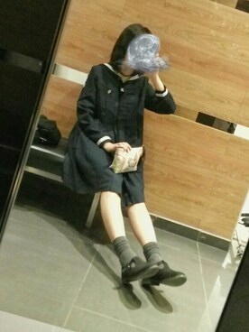 「ATMOSPHERE（アトモスフィア）のアイテム」を使った、Piunk777💓さん（レディース・172cm）の秋コーディネート