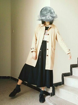 「ATMOSPHERE（アトモスフィア）のアイテム」を使った、Piunk777💓さん（レディース・172cm）の冬コーディネート