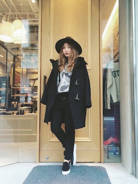 「VINCA（ヴィンカ）のアイテム」を使った、Chappyさん（レディース・157cm）の冬コーディネート