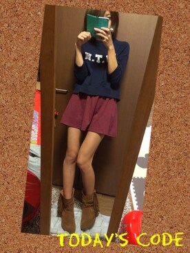 かなみっくすさん（レディース・155cm）の秋コーディネート