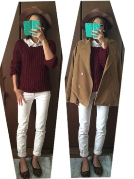 かなみっくすさん（レディース・155cm）の秋コーディネート