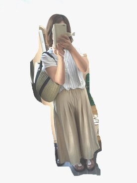 E☺︎Hさん(レディース・158cm)の夏コーディネート