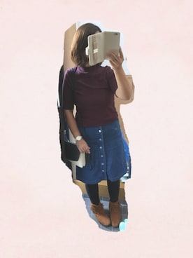 E☺︎Hさん（レディース・158cm）の秋コーディネート