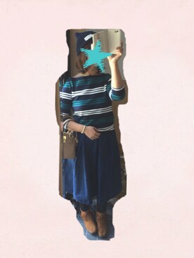 E☺︎Hさん（レディース・158cm）の秋コーディネート