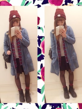 「アイテム（シャツワンピース）」を使った、てなす☻さん（レディース・151cm・20代）の春コーディネート