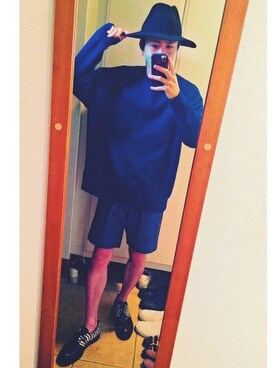 「MID by MIDWEST（ミッド バイ ミッドウエスト）のアイテム」を使った、m△s▲kさん（メンズ・172cm）の夏コーディネート