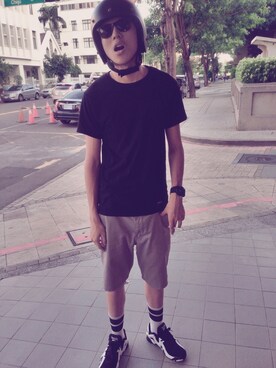 阿魁さん（メンズ・184cm）の夏コーディネート