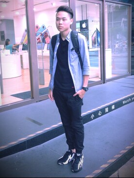 阿魁さん（メンズ・183cm）の夏コーディネート