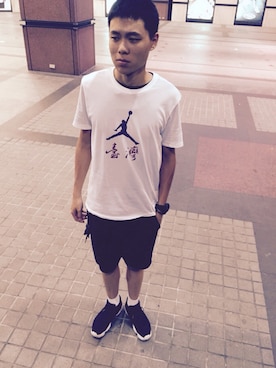 阿魁さん（メンズ・184cm）の夏コーディネート