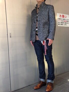 「MSGM（エムエスジーエム）のアイテム（ジャケット/アウター）」を使った、ROD-2011さん（メンズ・175cm）の秋コーディネート