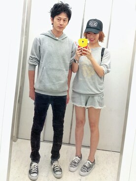 「H&M（エイチ・アンド・エム）のアイテム（シューズ）」を使った、インスタ→bz178koshu47さん（レディース・159cm）の秋コーディネート