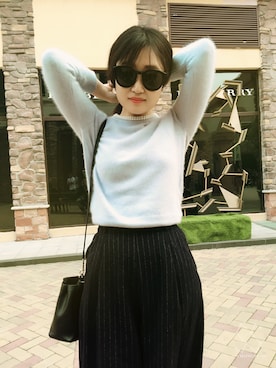 95斤的夏天さん(レディース・162cm)の秋コーディネート