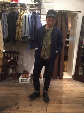 iHさん（メンズ・170cm）の冬コーディネート