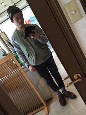 iHさん（メンズ・170cm）の冬コーディネート