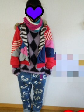 @mojiko569⇦変えましたさん(レディース・150cm)の冬コーディネート