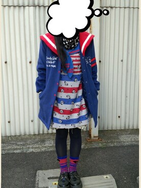 @mojiko569⇦変えましたさん(レディース・150cm)の冬コーディネート