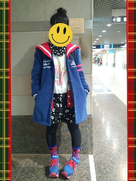 @mojiko569⇦変えましたさん（レディース・150cm）の春コーディネート