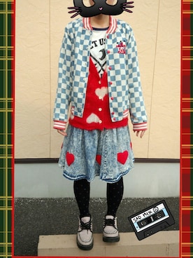 @mojiko569⇦変えましたさん（レディース・150cm）の春コーディネート