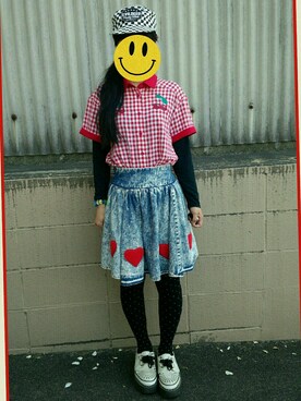 @mojiko569⇦変えましたさん（レディース・150cm）の春コーディネート