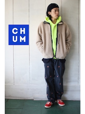 「コーディネート」｜「アイテム（その他アウター）」を使った、chum-kenさん（メンズ・172cm）の冬コーディネート