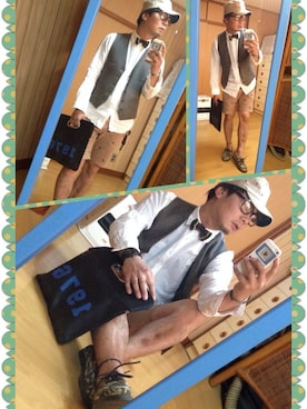 MAKOTO AI Kaminaさん（メンズ・171cm）の春コーディネート