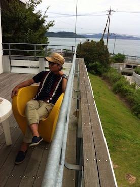 MAKOTO AI Kaminaさん（メンズ・171cm）の春コーディネート