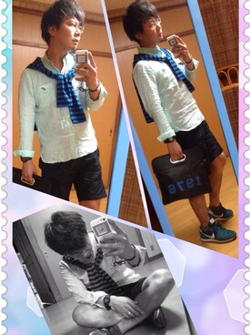 MAKOTO AI Kaminaさん(メンズ・171cm)の春コーディネート