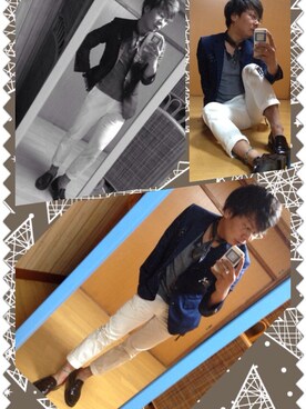 MAKOTO AI Kaminaさん（メンズ・171cm）の春コーディネート