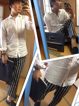 MAKOTO AI Kaminaさん（メンズ・171cm）の夏コーディネート