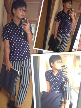 MAKOTO AI Kaminaさん（メンズ・171cm）の夏コーディネート