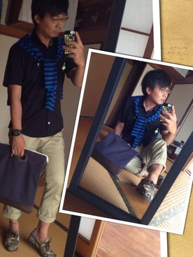 MAKOTO AI Kaminaさん(メンズ・171cm)の夏コーディネート