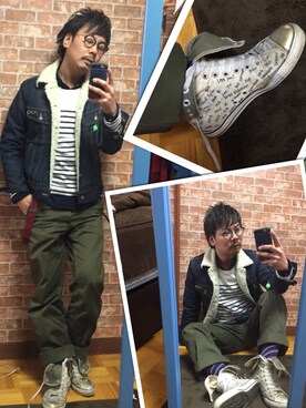 MAKOTO AI Kaminaさん（メンズ・171cm）の冬コーディネート