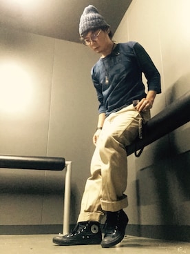 MAKOTO AI Kaminaさん(メンズ・171cm)の秋コーディネート