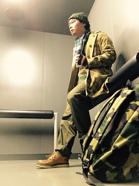 Ayato Kaminaさん（メンズ・171cm）の秋コーディネート